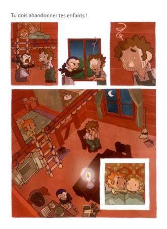 extrait bande-dessinee Hänsel et Gretel