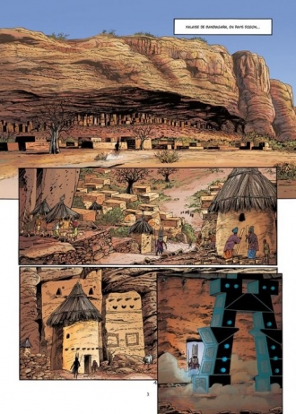extrait bande-dessinee Le 37ème parallèle