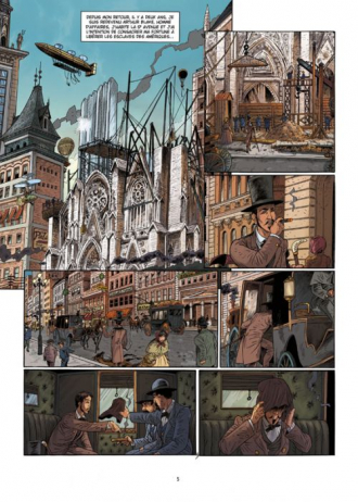 extrait bande-dessinee Le Journal d'Arthur Blake