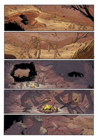 extrait bande-dessinee Le pistolero