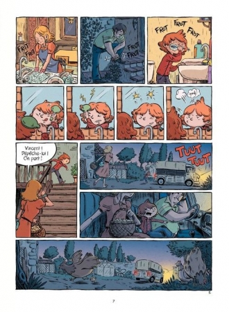 extrait bande-dessinee Histoire de poireaux