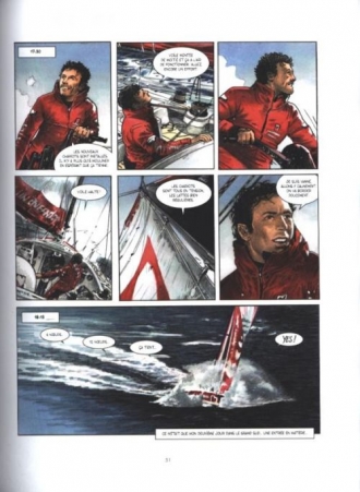 extrait bande-dessinee Histoires du Vendée Globe