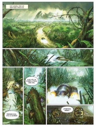 extrait bande-dessinee Les hydres d'Argolide