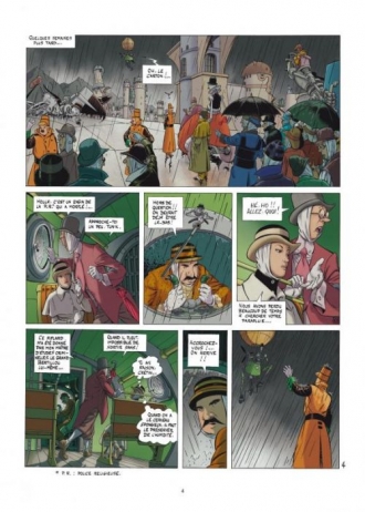 extrait bande-dessinee Les couloirs changeants