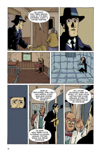 extrait bande-dessinee HP Lovecraft: celui qui écrivait dans les ténèbres