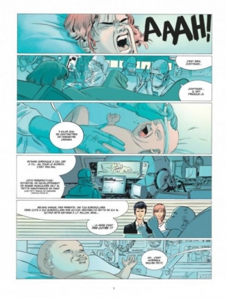 extrait bande-dessinee HSE ( Human Stock Exchange) T3