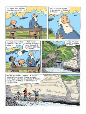 extrait bande-dessinee Les océans