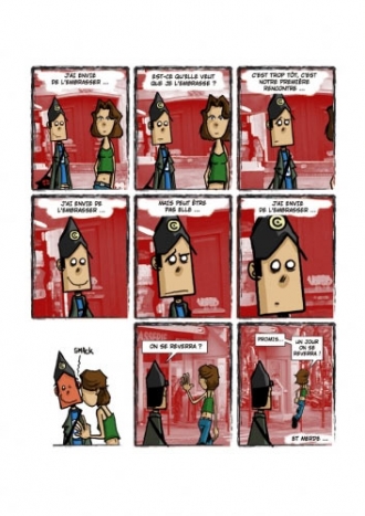 extrait bande-dessinee Il était une fois une fille que j'ai rencontré deux fois