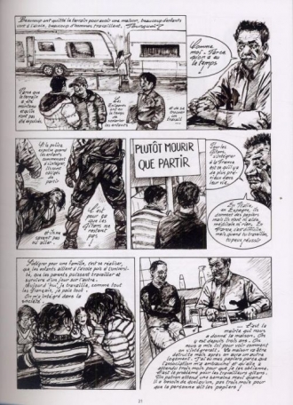 extrait bande-dessinee Immigrants
