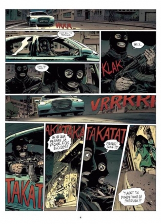 extrait bande-dessinee Le sourire du faucon