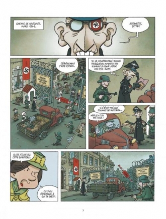 extrait bande-dessinee Le ghetto