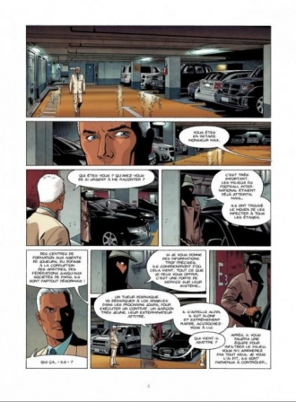extrait bande-dessinee Football connection