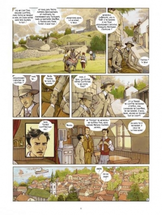 extrait bande-dessinee François-Ferdinand archiduc d'Autriche