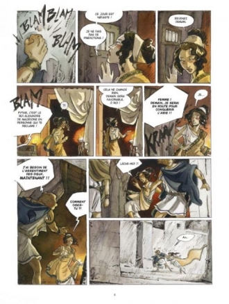 extrait bande-dessinee Philippe II de Macédoine