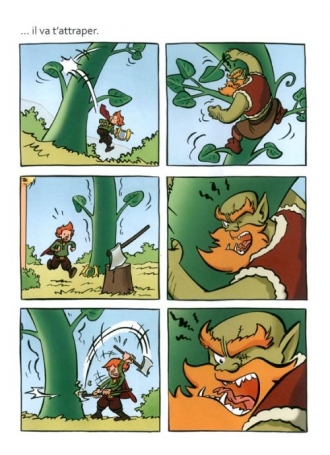 extrait bande-dessinee Jack et le haricot magique