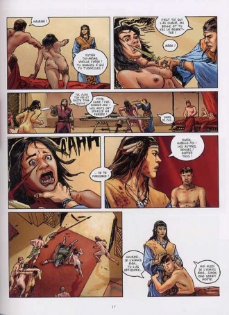extrait bande-dessinee Le sang des initiés