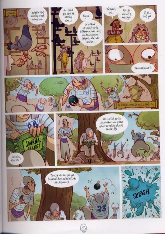 extrait bande-dessinee Les yeux de W