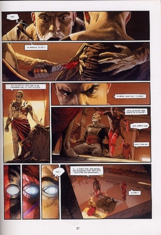 extrait bande-dessinee Khaal, chronique d'un empereur galactique T1