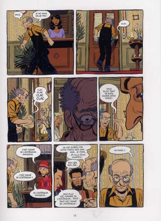 extrait bande-dessinee Le duel