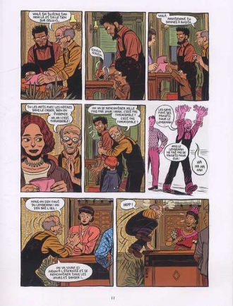extrait bande-dessinee Au commencement