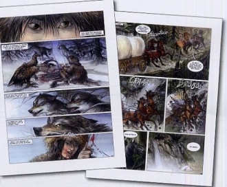 extrait bande-dessinee L'ombre de l'aigle