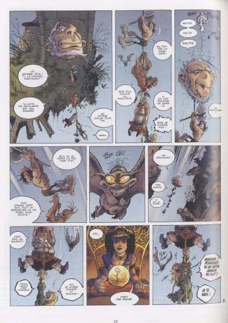 extrait bande-dessinee The key quête quouest tou