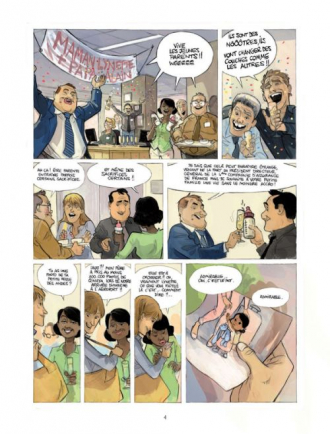 extrait bande-dessinee L' Adoption T2