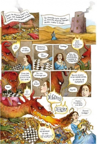 extrait bande-dessinee L' Alphabet des monstres