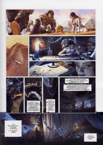 extrait bande-dessinee Et la mort ne sera que promesse