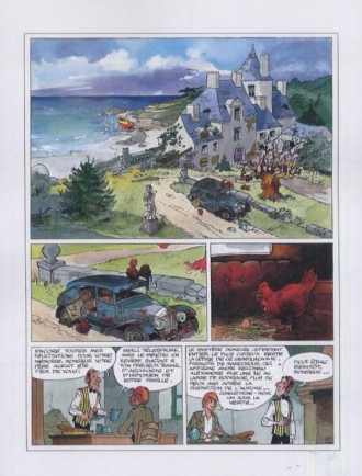 extrait bande-dessinee L' arbre des deux printemps