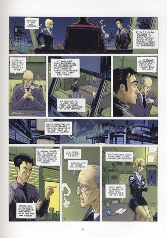 extrait bande-dessinee Projet Sherwood