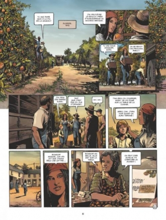 extrait bande-dessinee Planches de sang