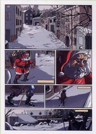 extrait bande-dessinee L' assassinat du père Noël
