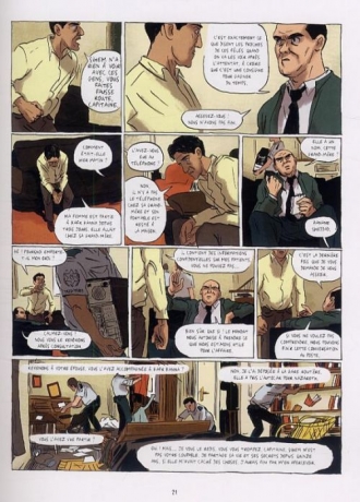 extrait bande-dessinee L' Attentat