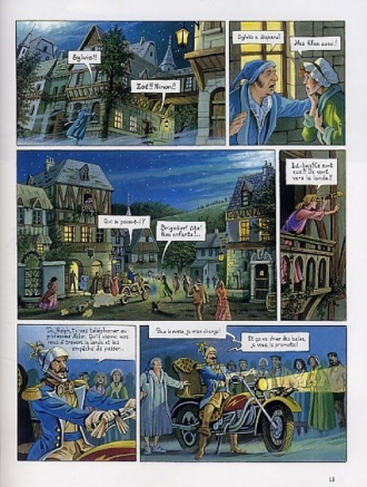 extrait bande-dessinee Le mal de lune