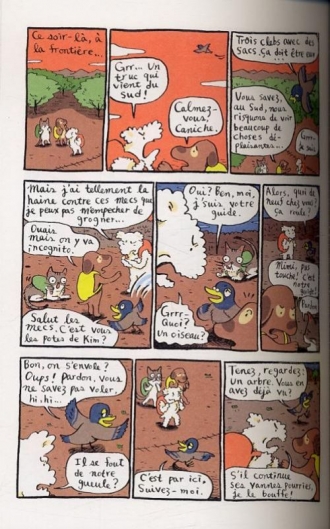 extrait bande-dessinee L' aventure de l'homme-chien