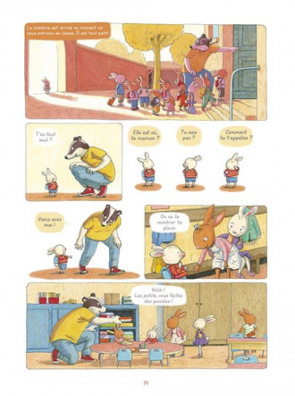 extrait bande-dessinee La classe de maître Léon