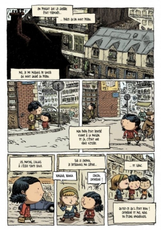 extrait bande-dessinee L' Enfant cachée