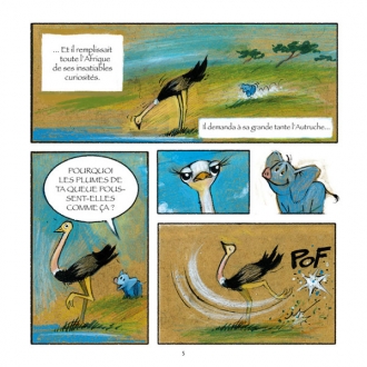 extrait bande-dessinee L' enfant d'éléphant