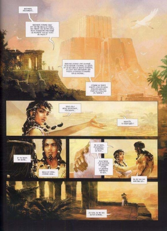 extrait bande-dessinee Le Trône d'Uruk