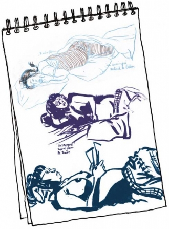 extrait bande-dessinee L' etirement du plexus brachial