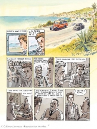 extrait bande-dessinee L' Etranger