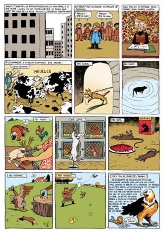 extrait bande-dessinee Leçon de choses