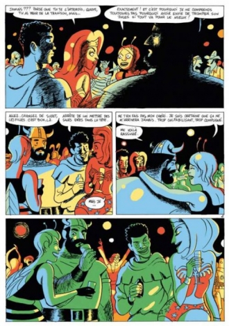 extrait bande-dessinee Les poils