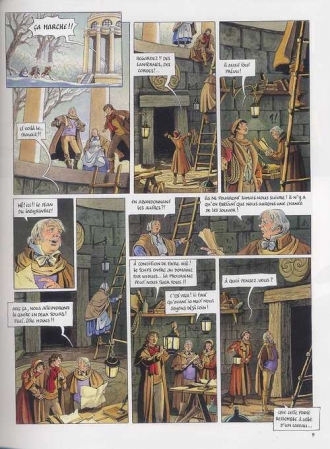 extrait bande-dessinee L'arcane