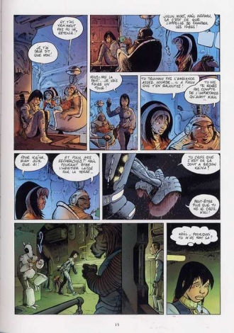 extrait bande-dessinee Lutte et vis libre