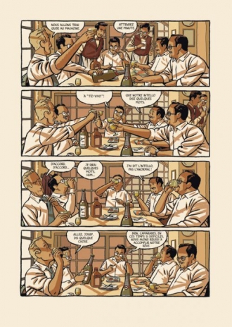 extrait bande-dessinee L' Hiver du dessinateur