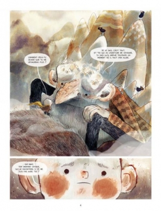 extrait bande-dessinee L' Homme montagne