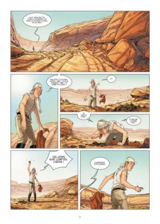 extrait bande-dessinee Le mystère de la femme araignée