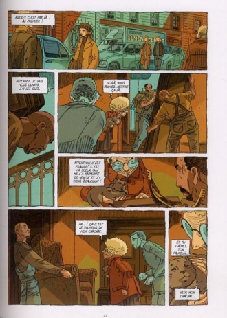 extrait bande-dessinee L' Homme qui n'existait pas